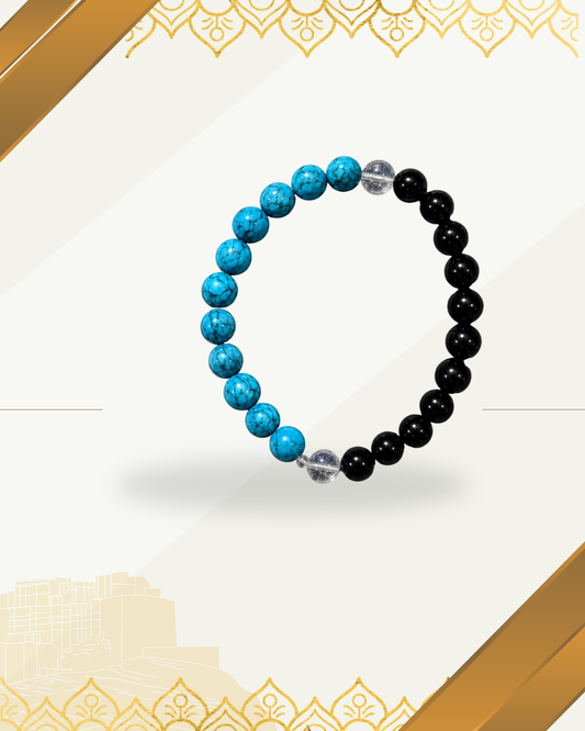 Natural & Authentic Birthstone bracelet for Aquarius(Kumbha)