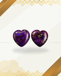 Purple Mojave/ Mohave Copper tourquoise shapes