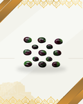 Natural Ruby zoisite Cabochon Oval shaped: Gemstone for Jewelry Making