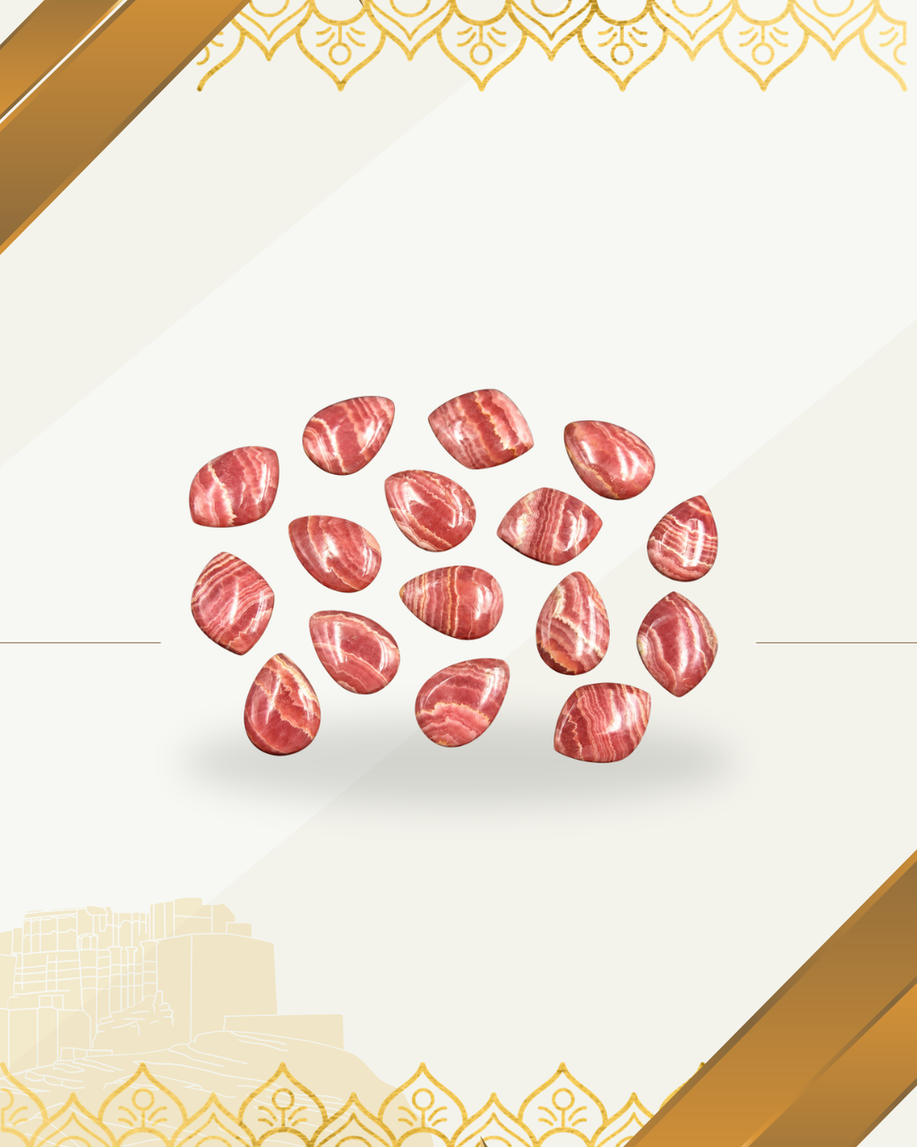 Rhodochrosite Fancy Shaped