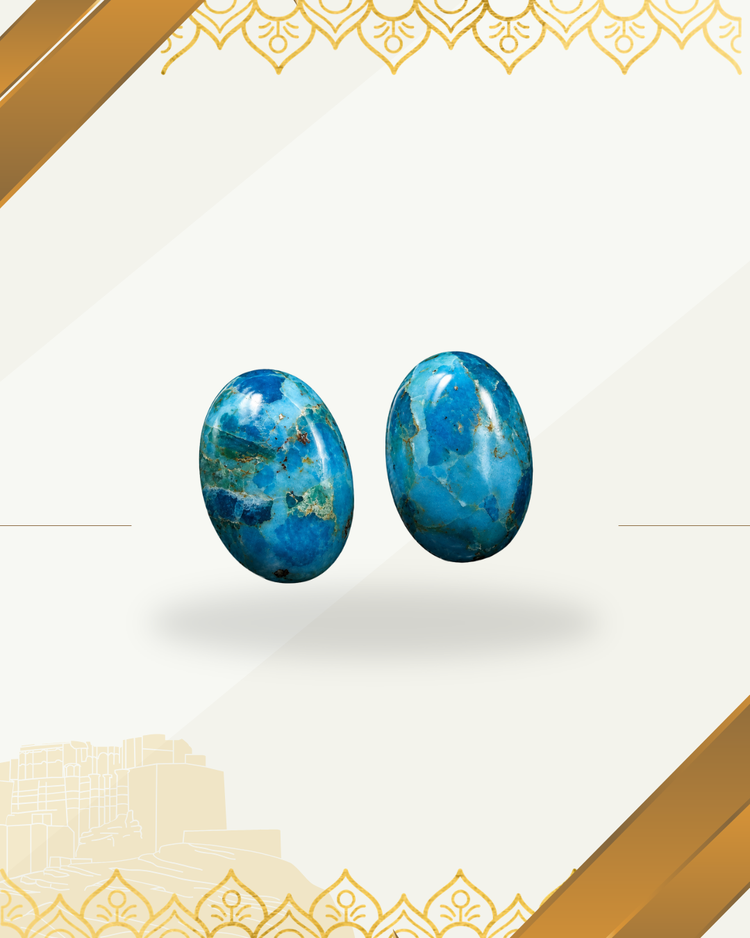 Natural Blue Mohave/Mojave Turquoise Shapes