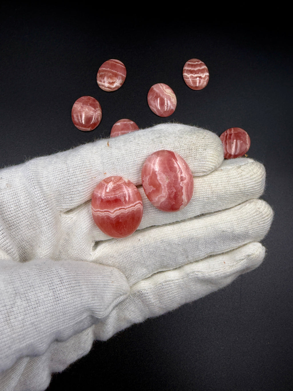 Rhodochrosite 17.50 by 23 mm oval Shaped