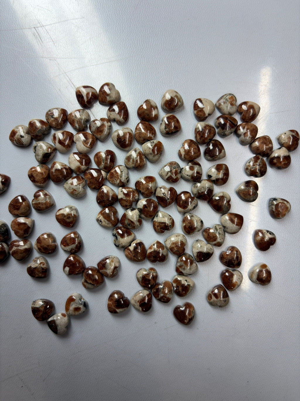 Garnet in Limestone shapes