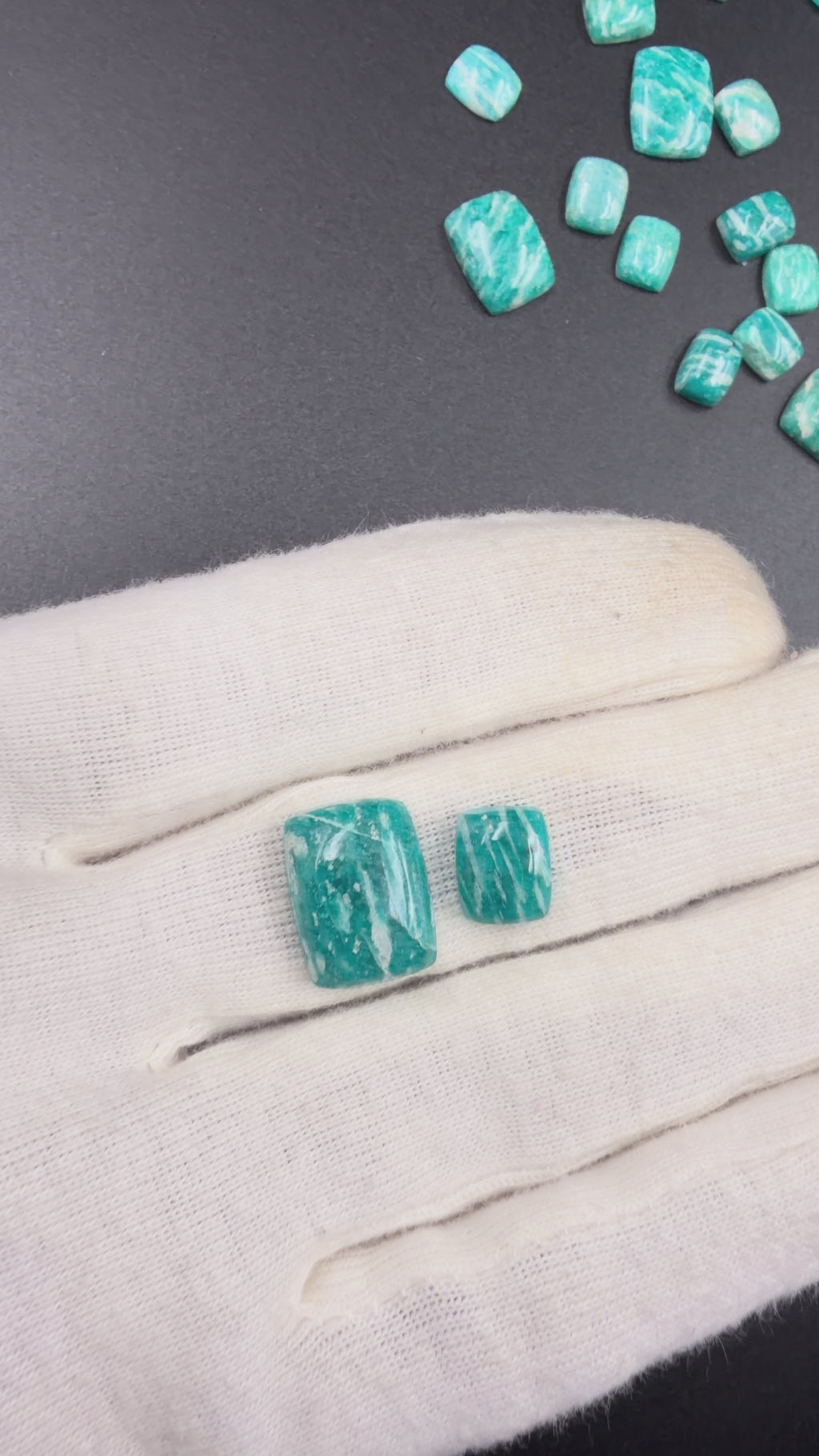 Amazonite Cushion shape