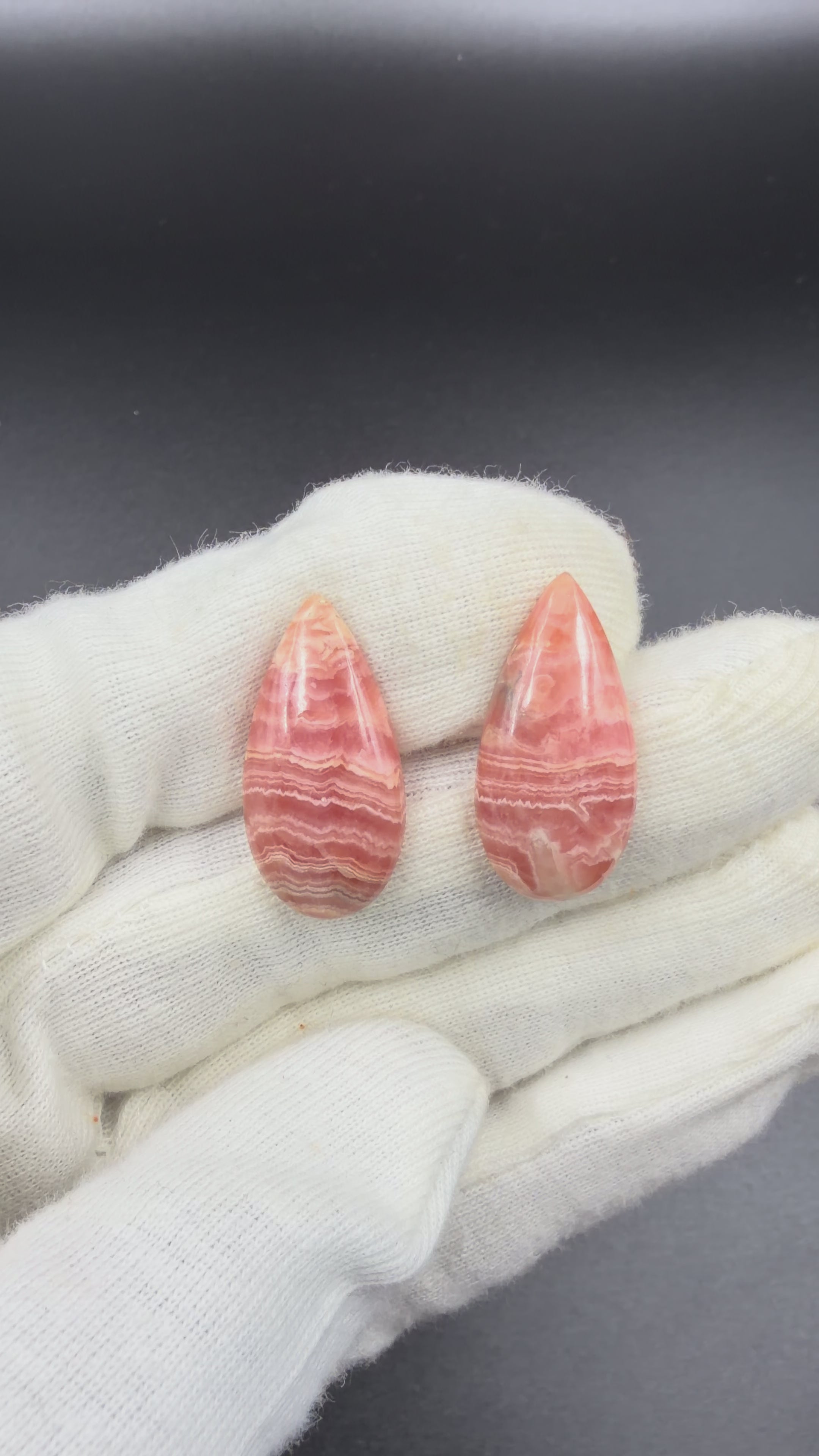 Rhodochrosite Tear-drop Shaped (Paan)