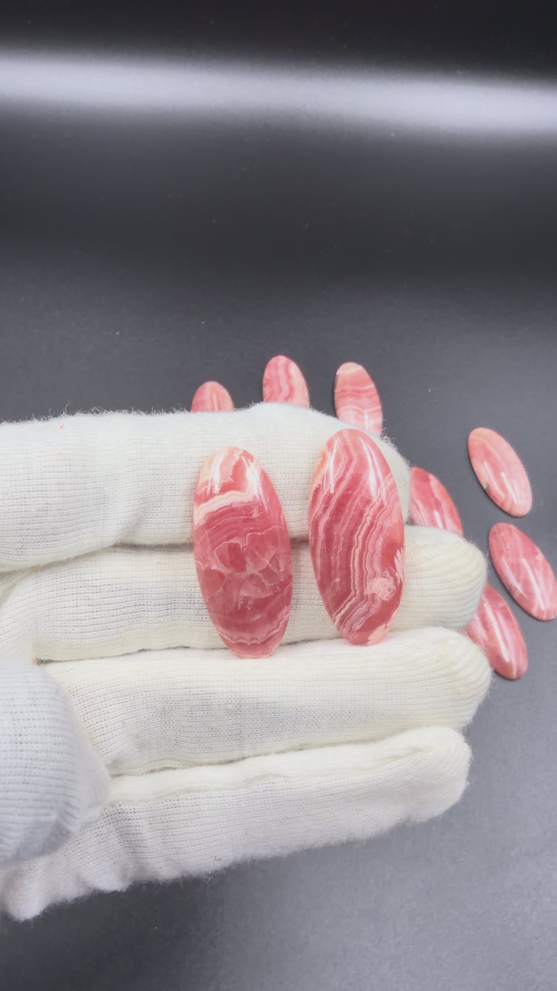 Rhodochrosite 16 by 36 Oval Shaped