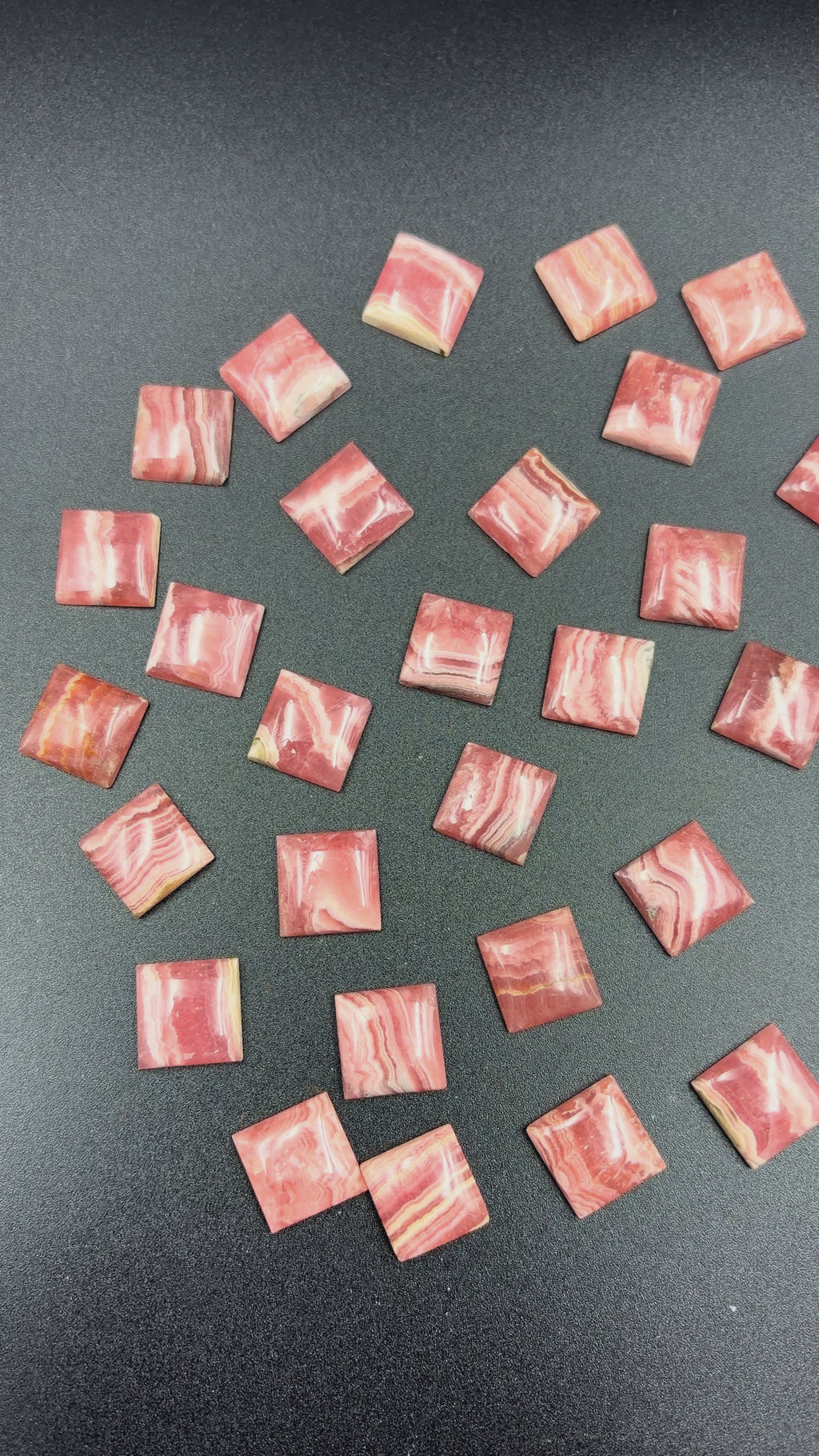 Rhodochrosite 15 mm Square Shaped