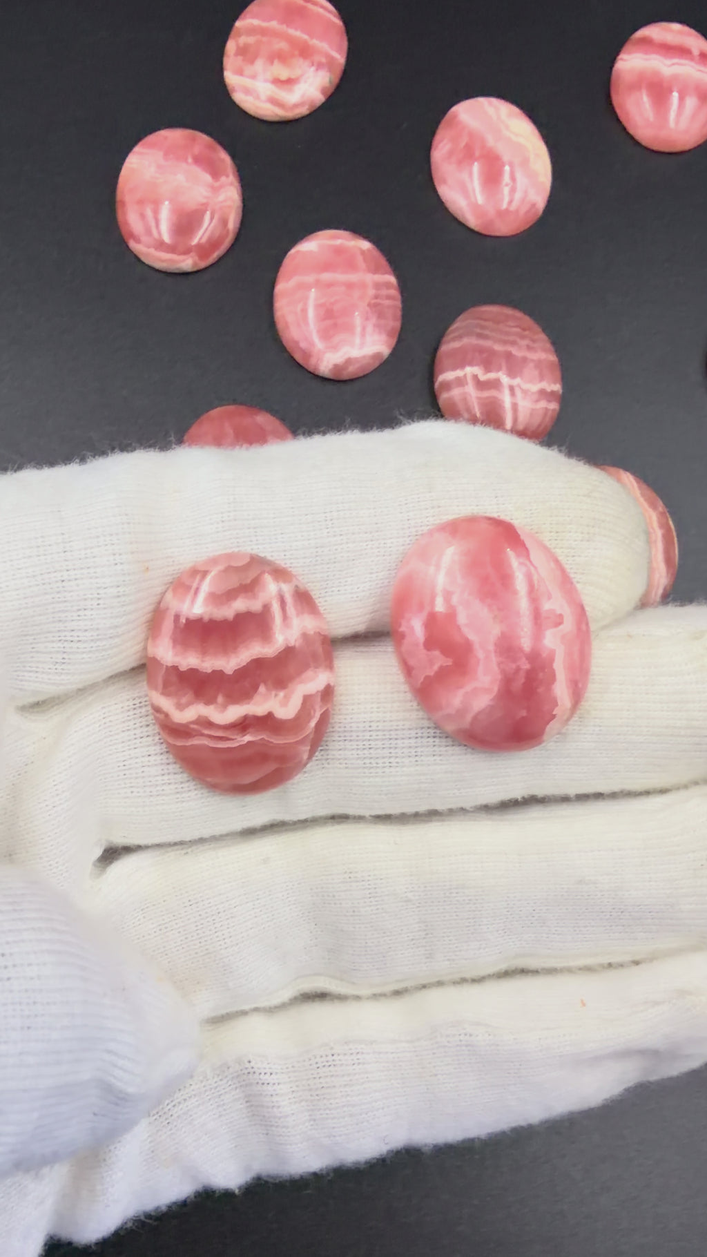 Rhodochrosite 17.50 by 23 mm oval Shaped