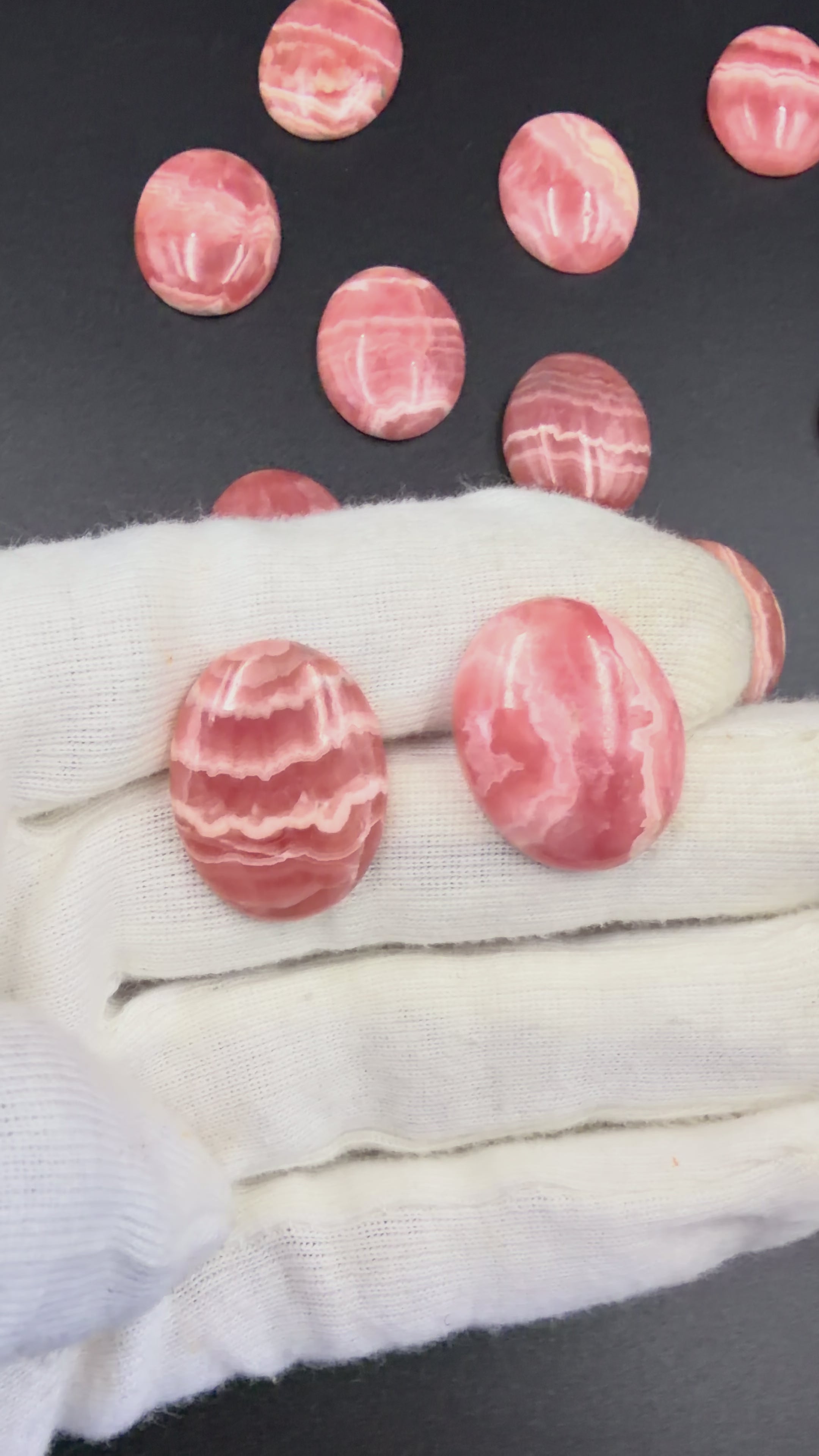 Rhodochrosite 17.50 by 23 mm oval Shaped