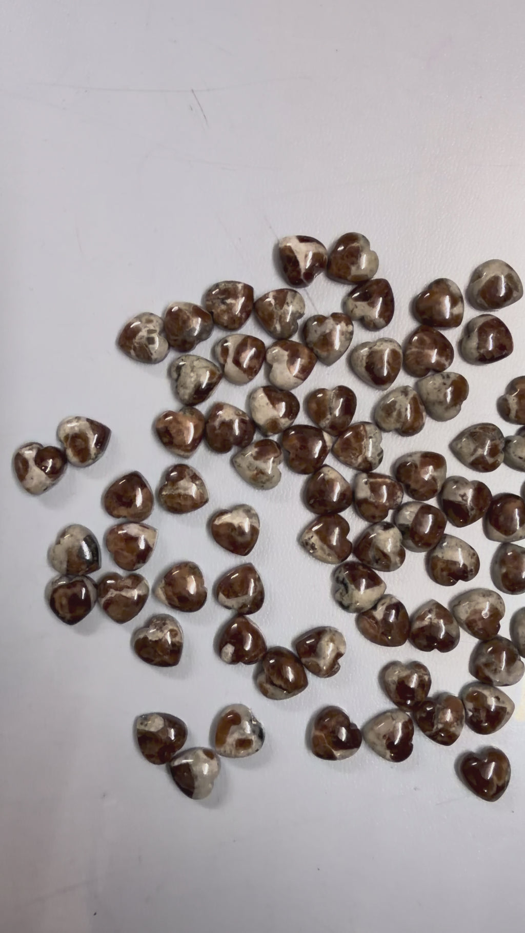 Garnet in Limestone shapes