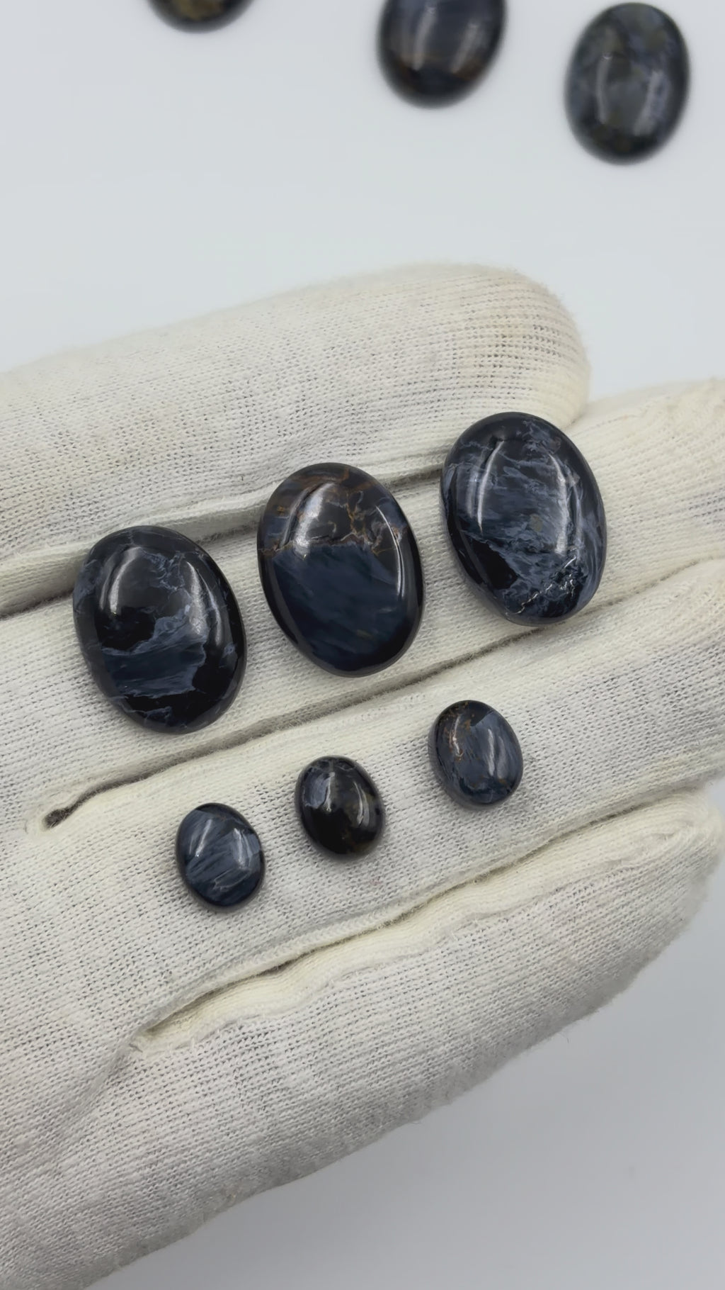 Pietersite Oval Cabochon Gemstone for Jewelry Making